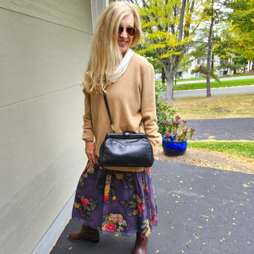 Tory Burch Pro Cleaned Large Cashmere Sweater and Medium Vintage Skirt, $78